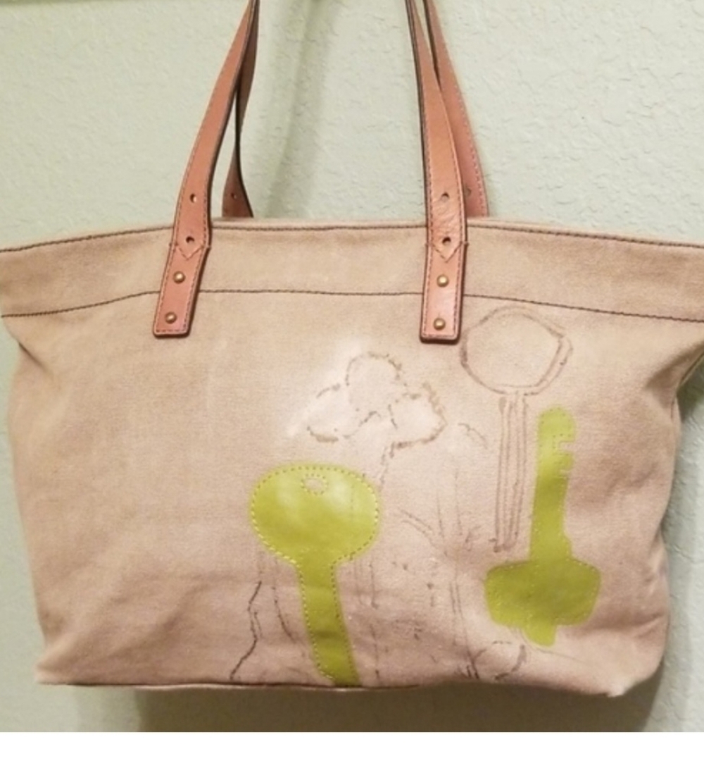 Fossil Canvas Purse